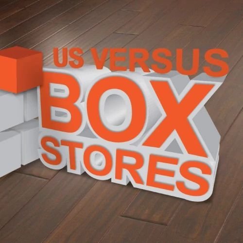 Us versus big box stores - USA Carpets in GA